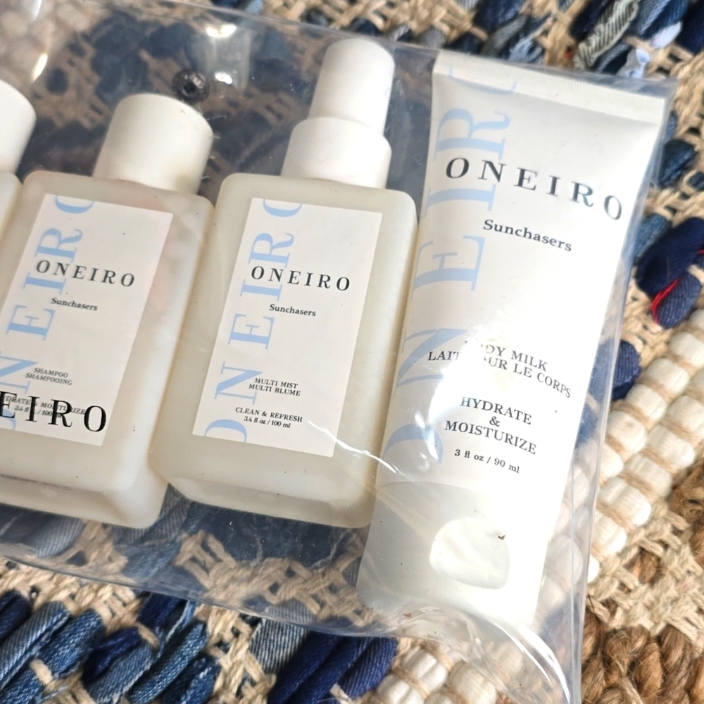 LUXURY Skin ONIERO • SUNCHASERS 5 pc Travel Kit • Brand New Luxury Hair & Body - Picture 4 of 7